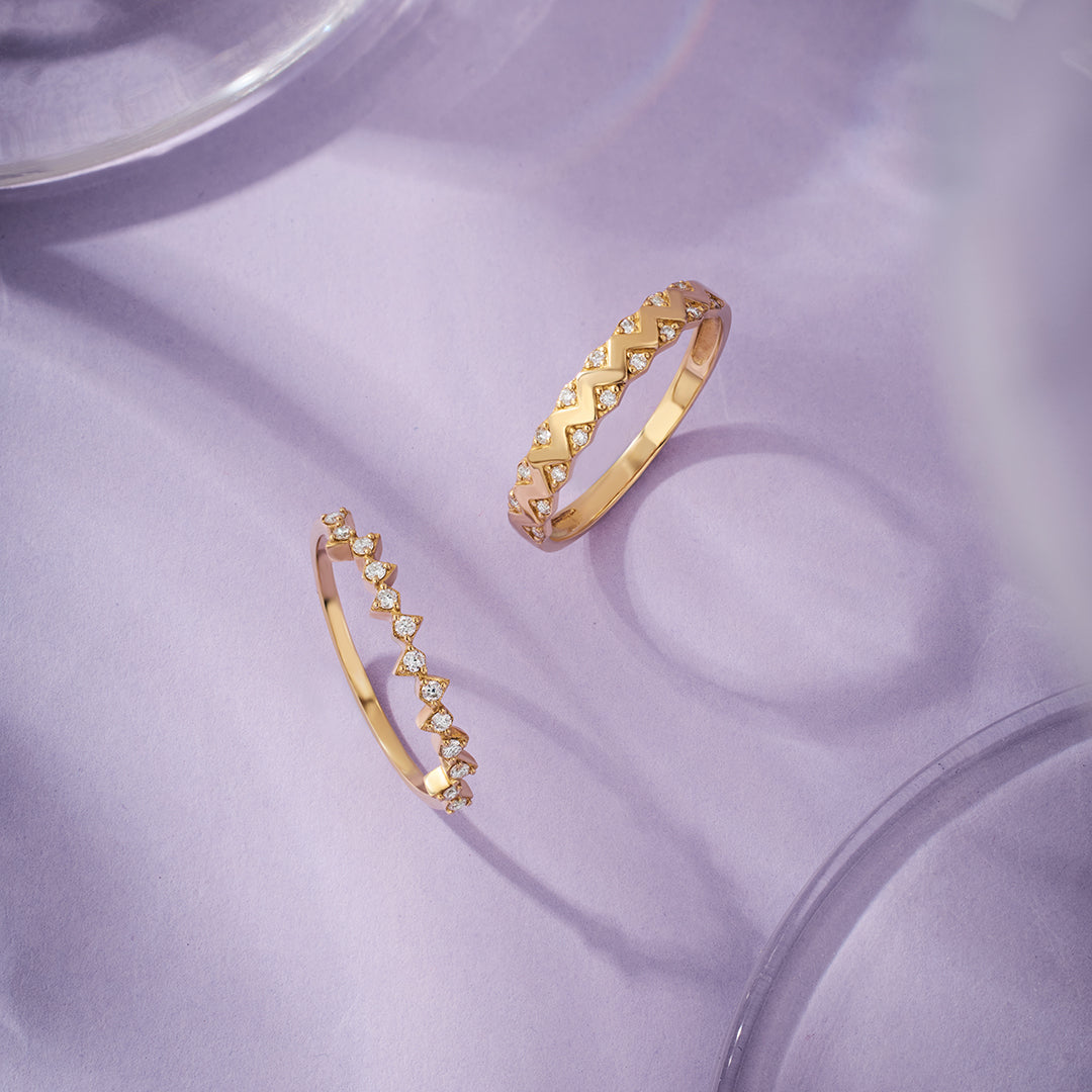 SAMARA | Lab Grown Diamond Stacking Ring