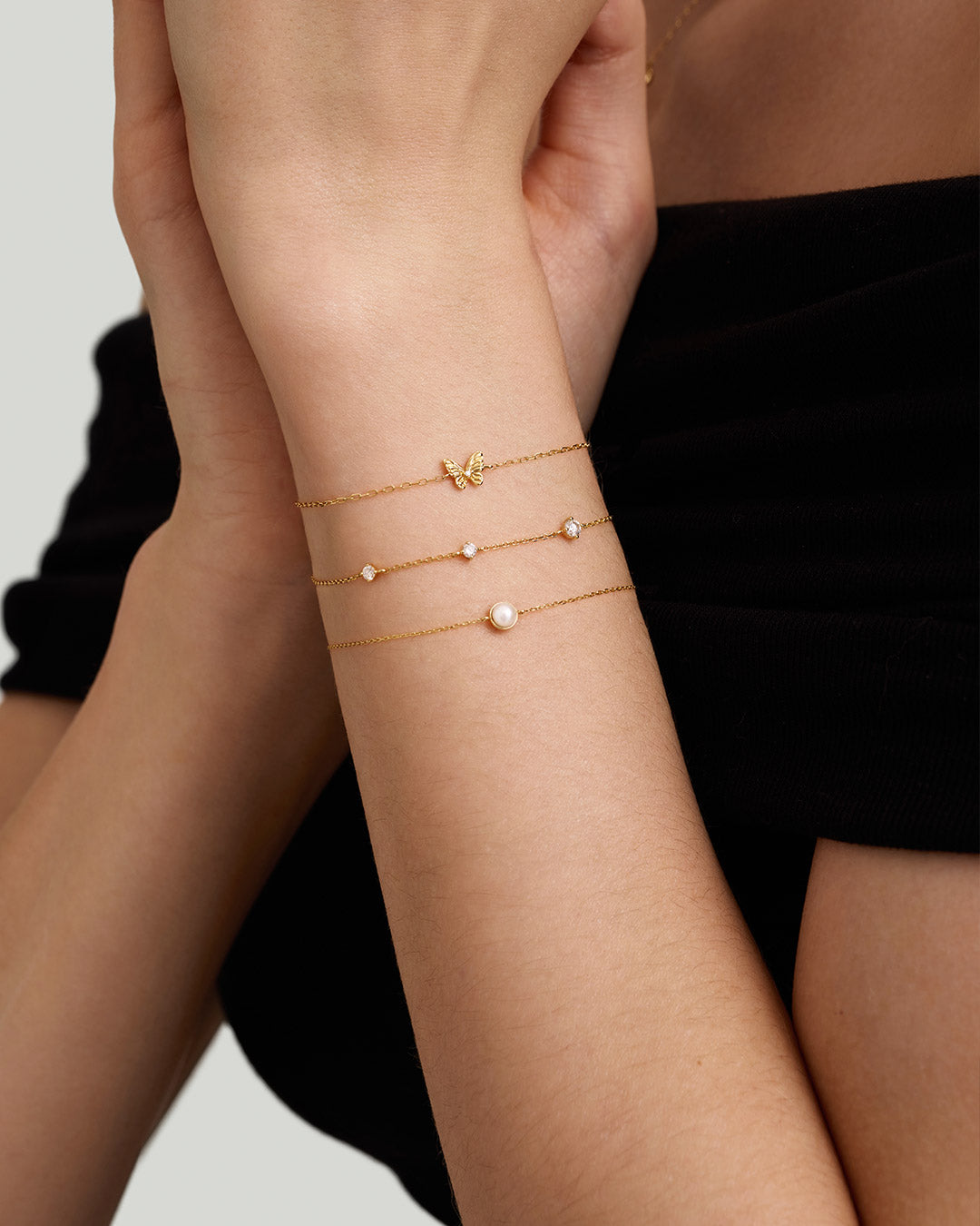 Single Pearl Bracelet