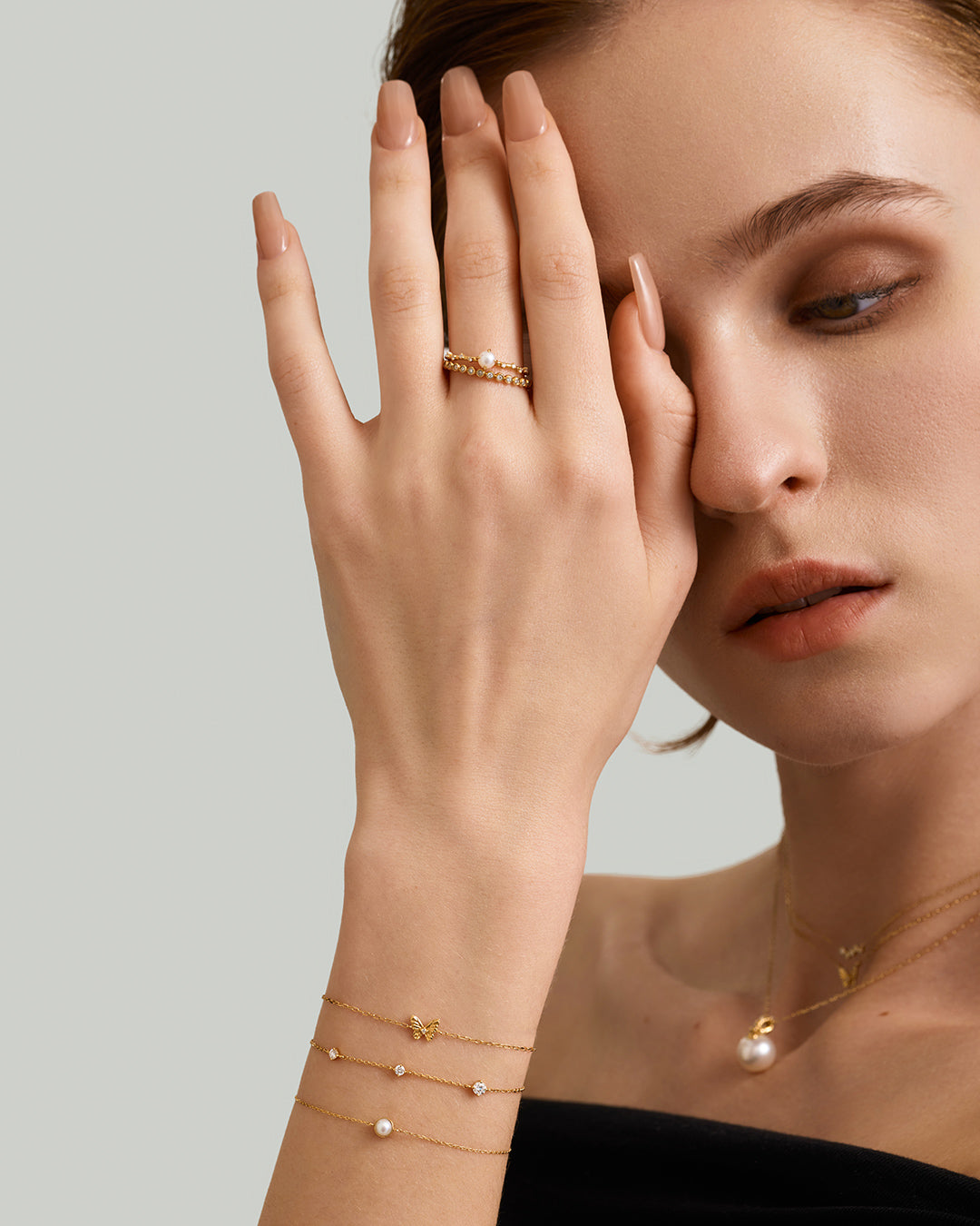 VELARE | Single Pearl Bracelet