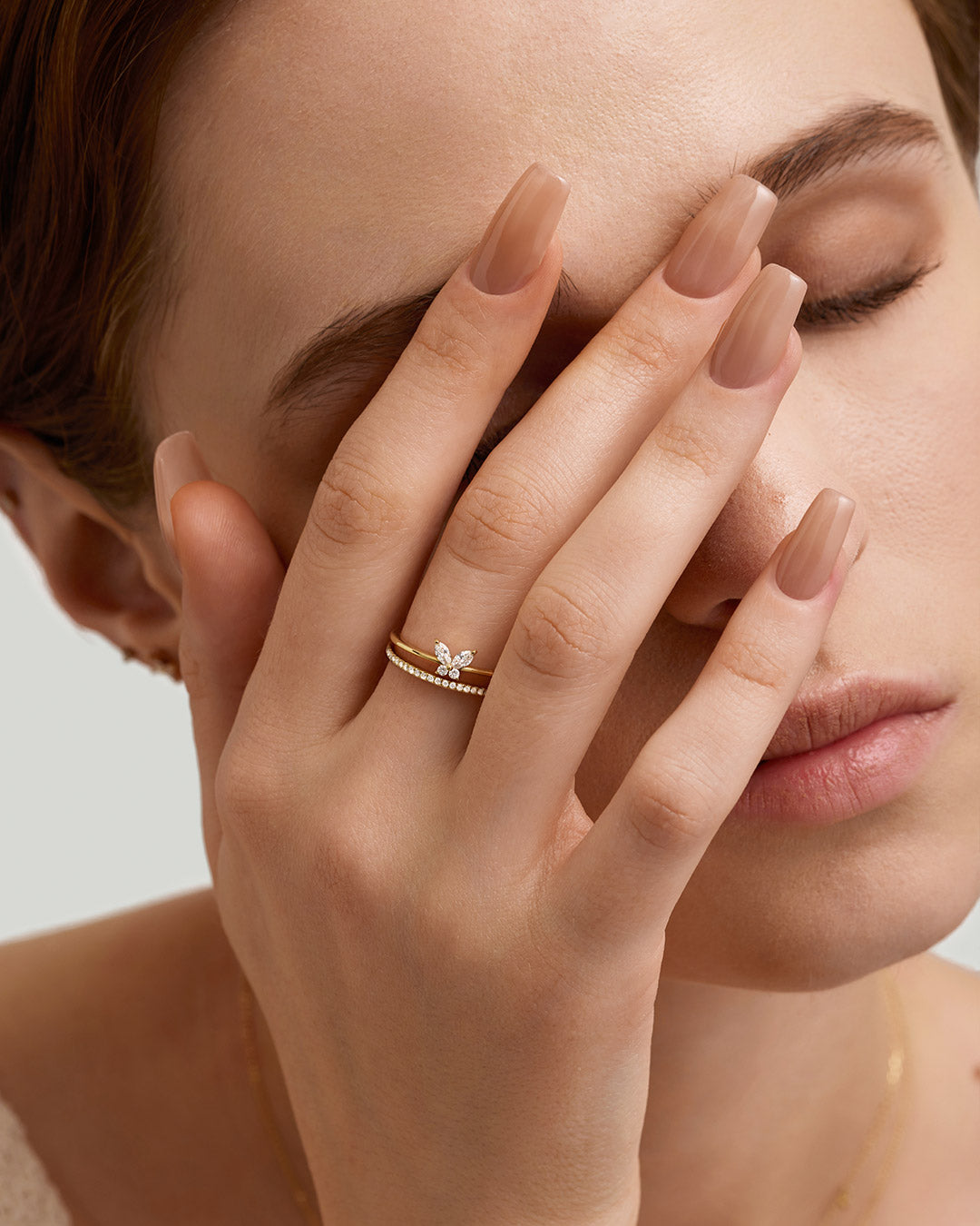 Marquise Lab Grown Diamond Butterfly Ring