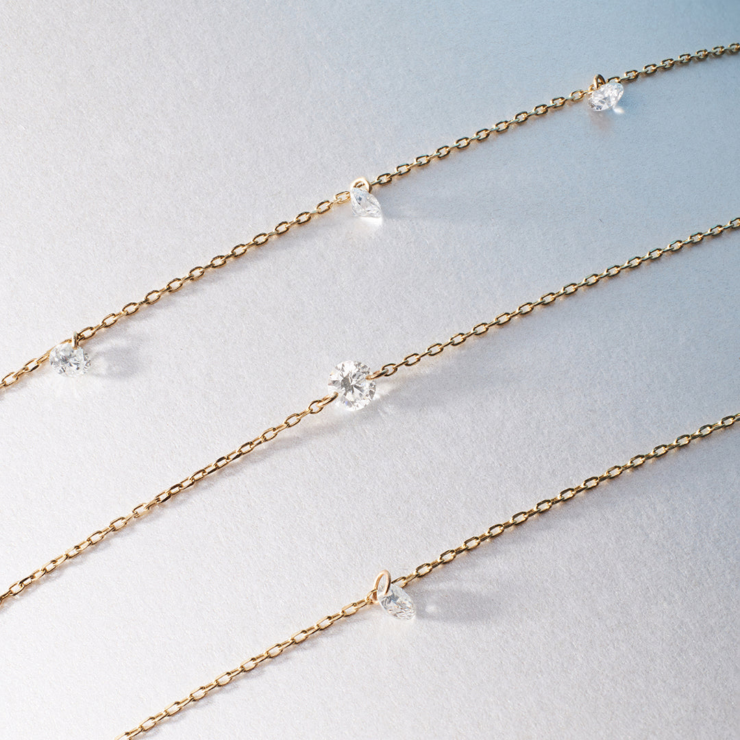 POISE | Triple Floating Diamond Bracelet