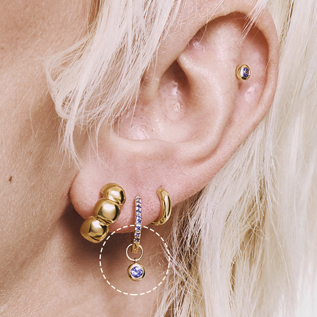 IVANA | Lab Grown Sapphire Earring Charm