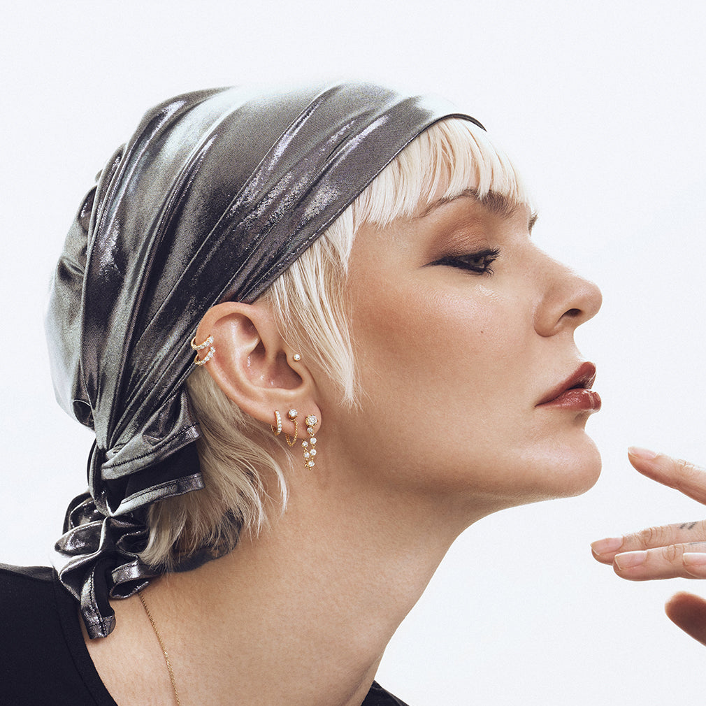 LAURYN | Bold Curb Chain Earring Charm