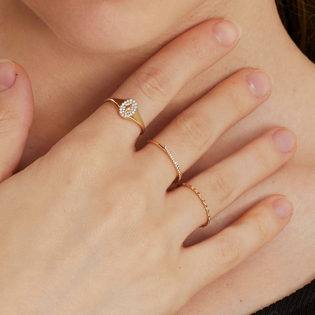 Diamond Polaris Ring