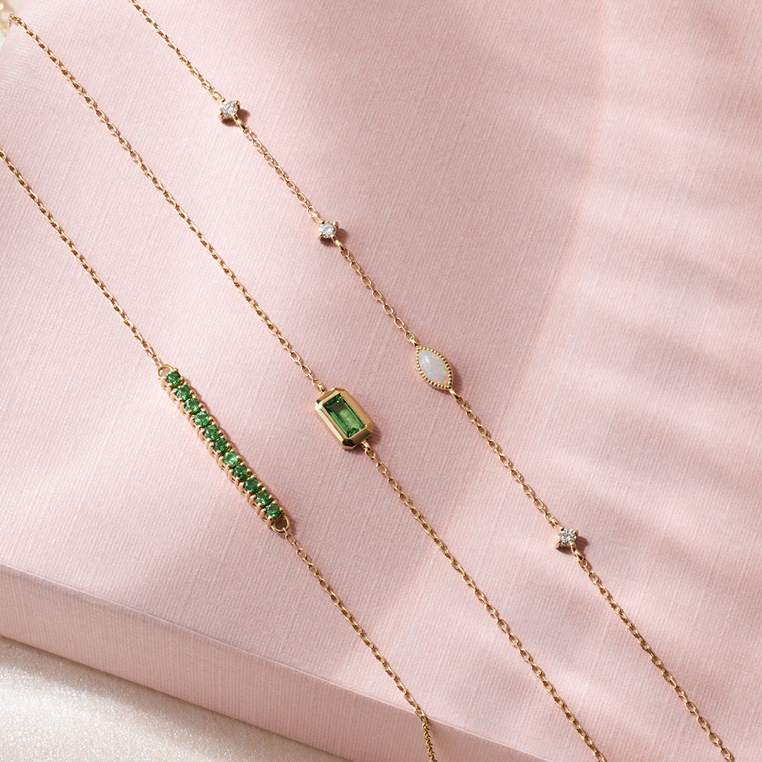 LYRIC | Opal and Lab Grown Diamond Bracelet