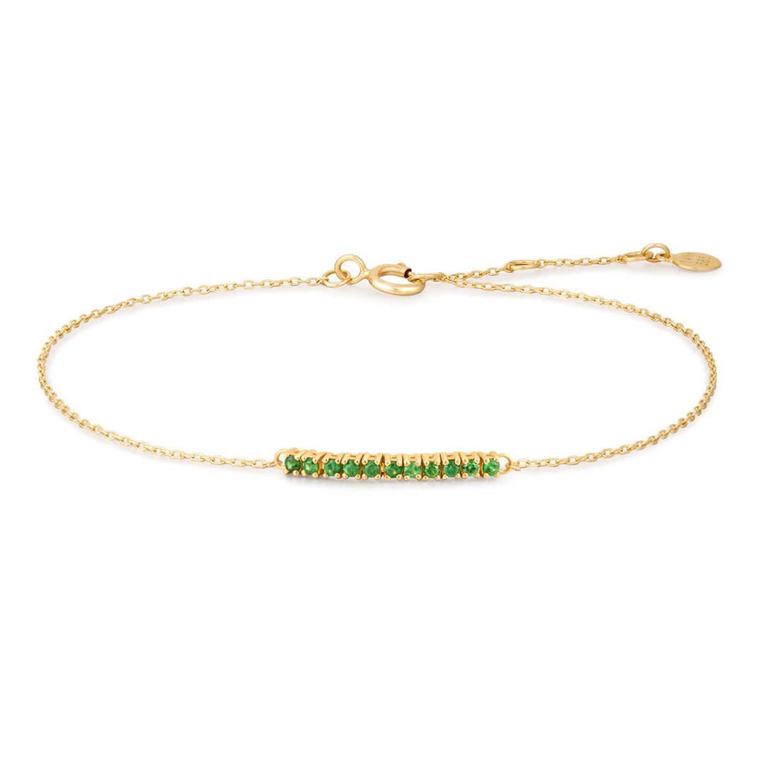 GLIMMER | Tsavorite Bracelet