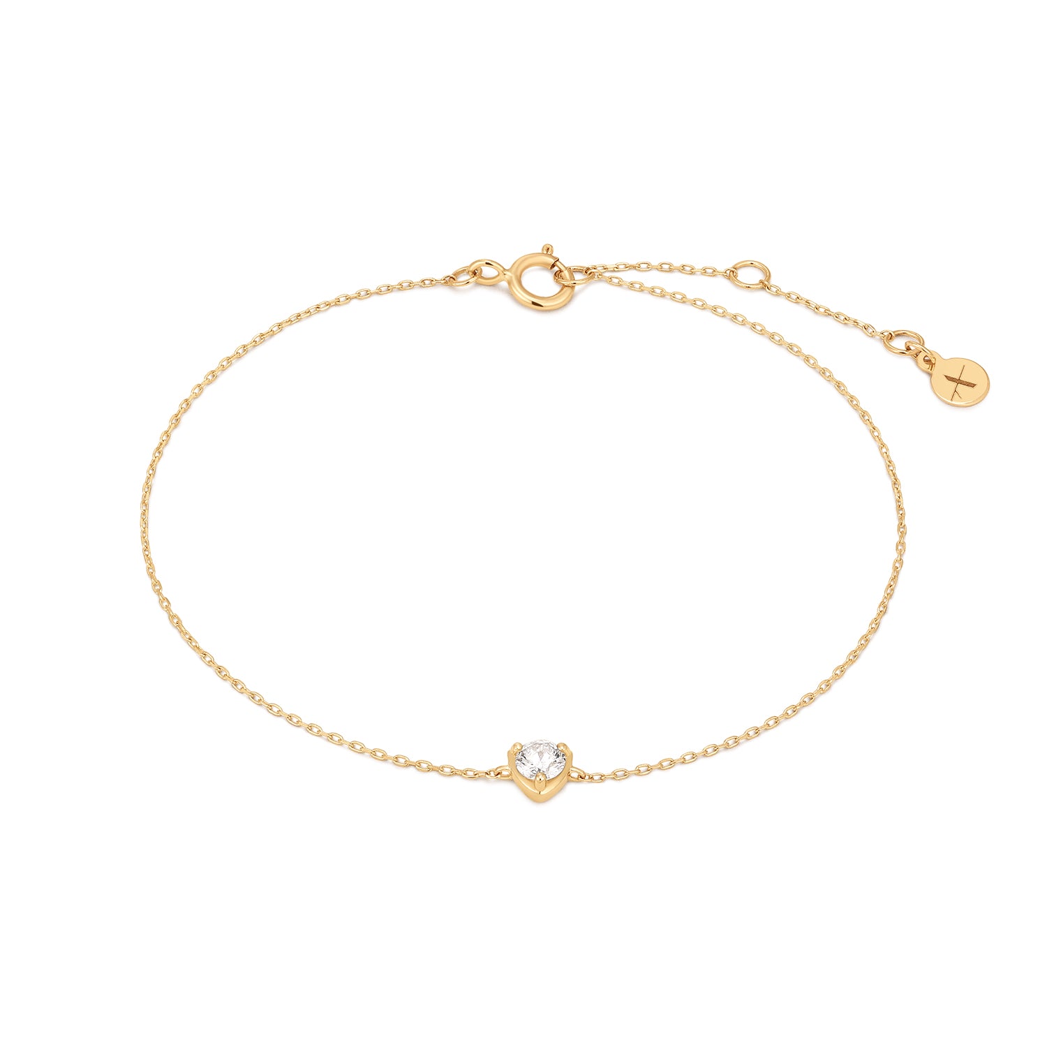 CLEMENTINE | Lab Grown Diamond Solitaire Bracelet