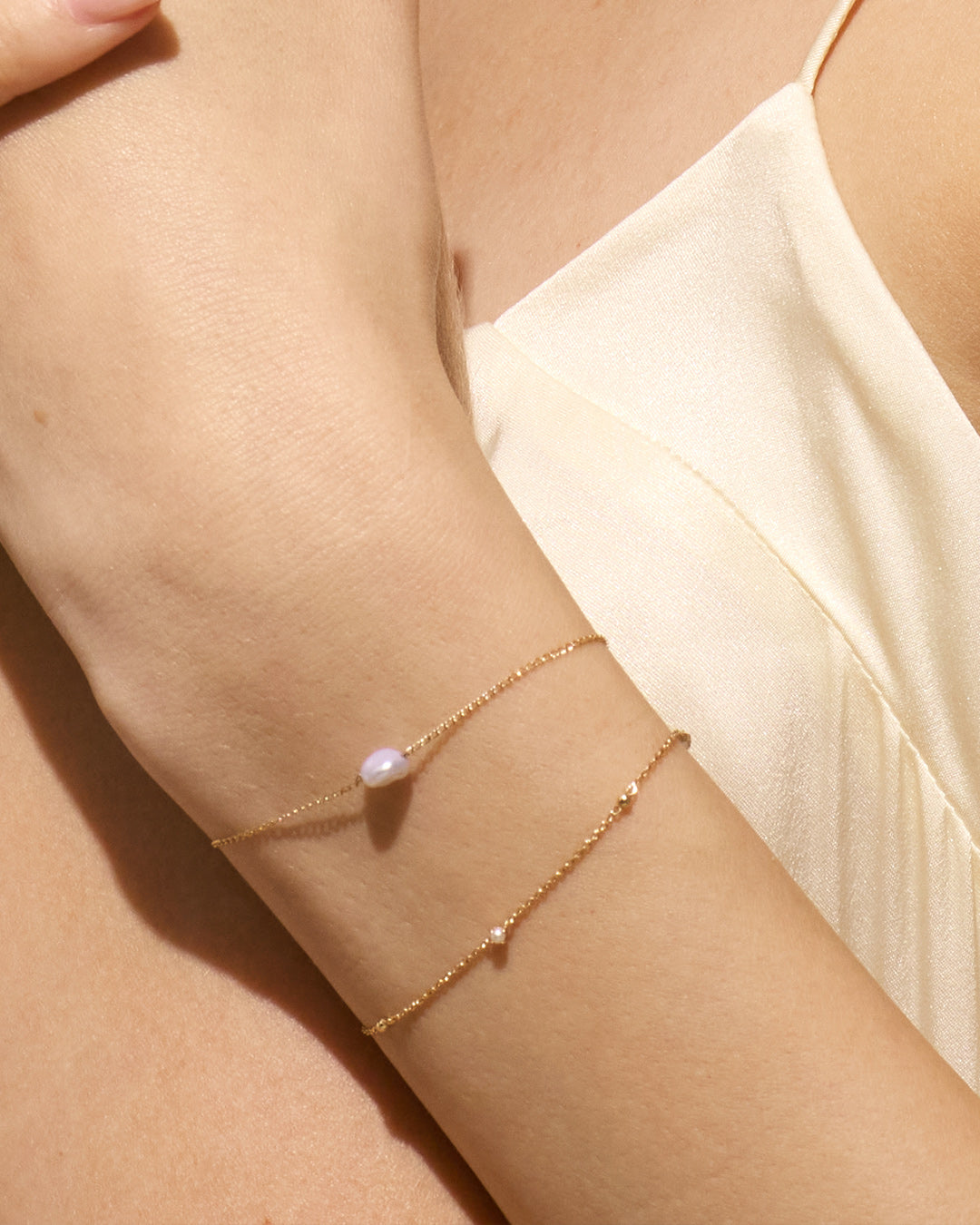 Baroque Pearl Solitaire Bracelet