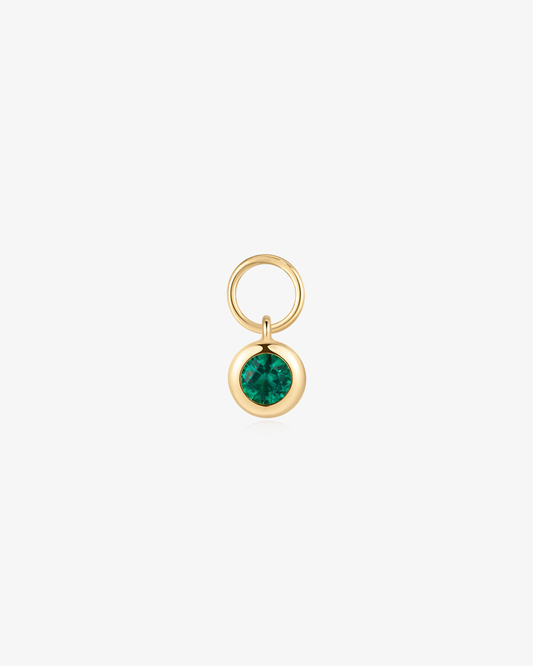 VALENTINA | Lab Grown Emerald Earring Charm