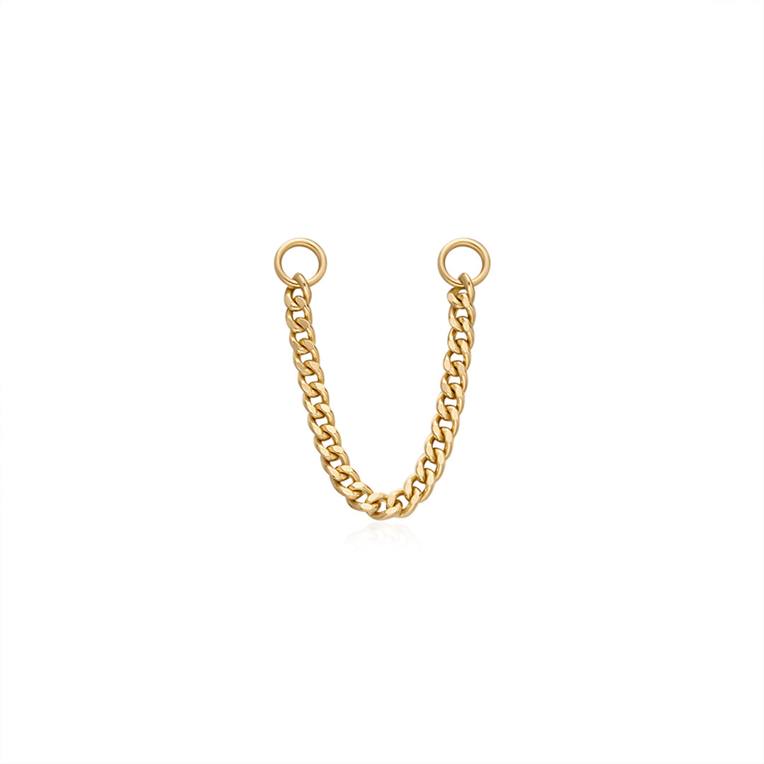 LAURYN | Bold Curb Chain Earring Charm