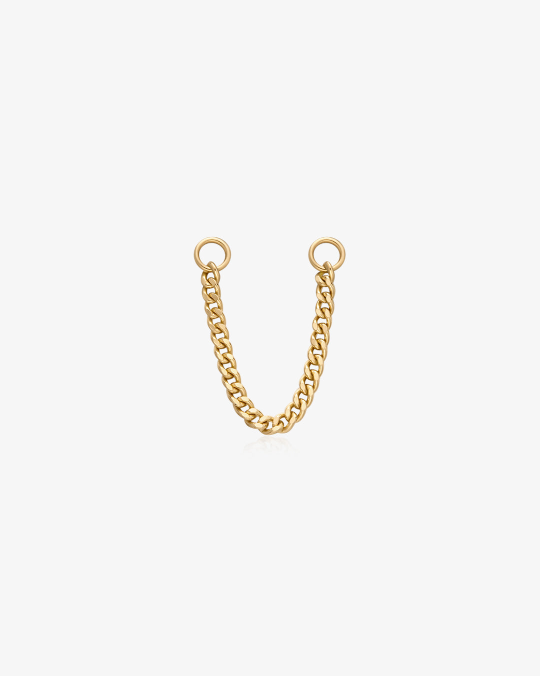 LAURYN | Bold Curb Chain Earring Charm