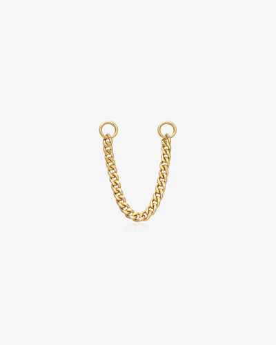 LAURYN | Bold Curb Chain Earring Charm