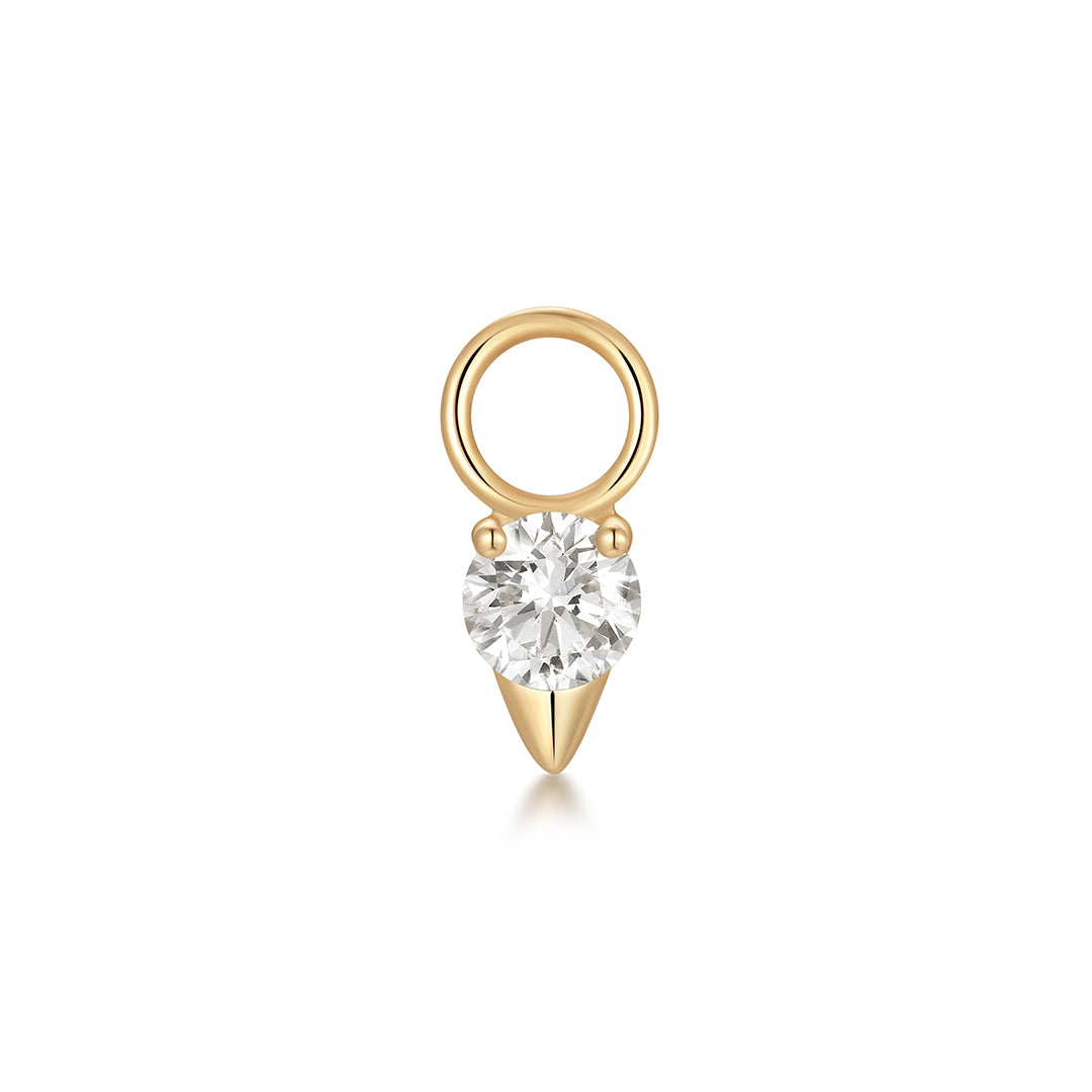 LUNA | Lab Grown Diamond Dagger Earring Charm