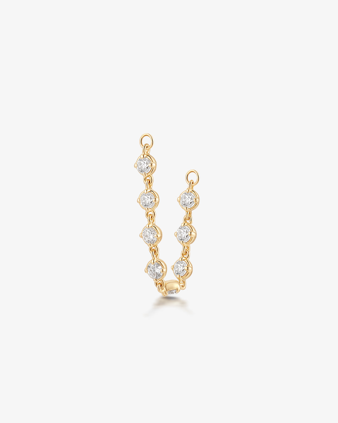 GINNY | Multi Lab Grown Diamond Earring Charm