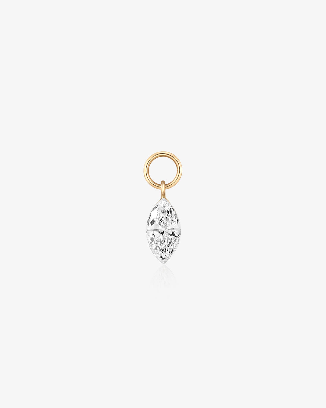 Marquise Lab Grown Diamond Earring Charm