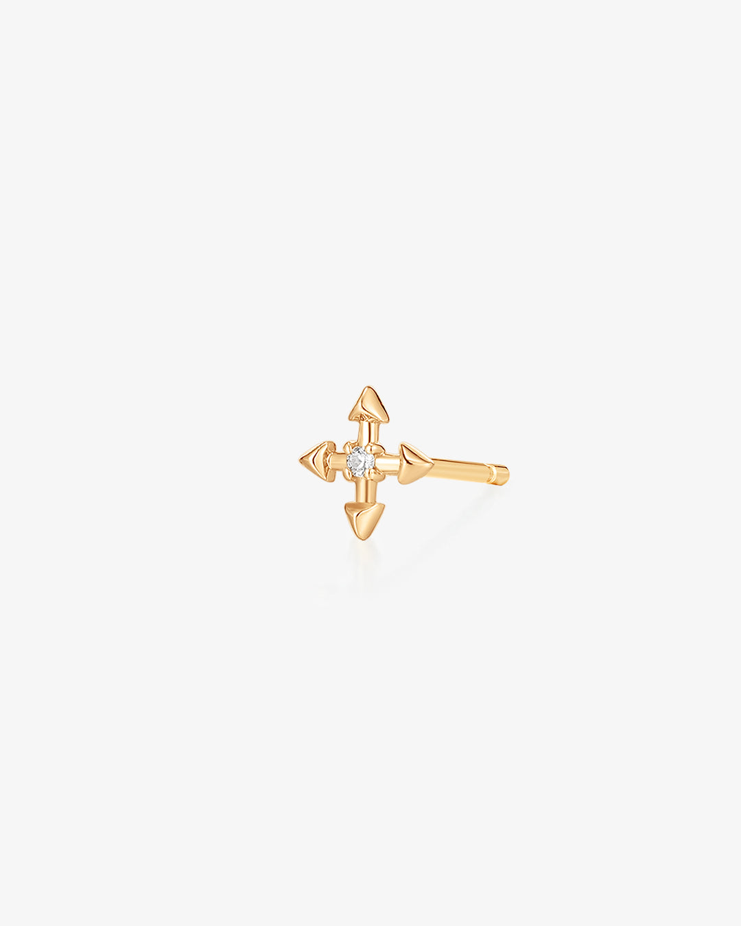 LIESE | Diamond Compass Single Earring