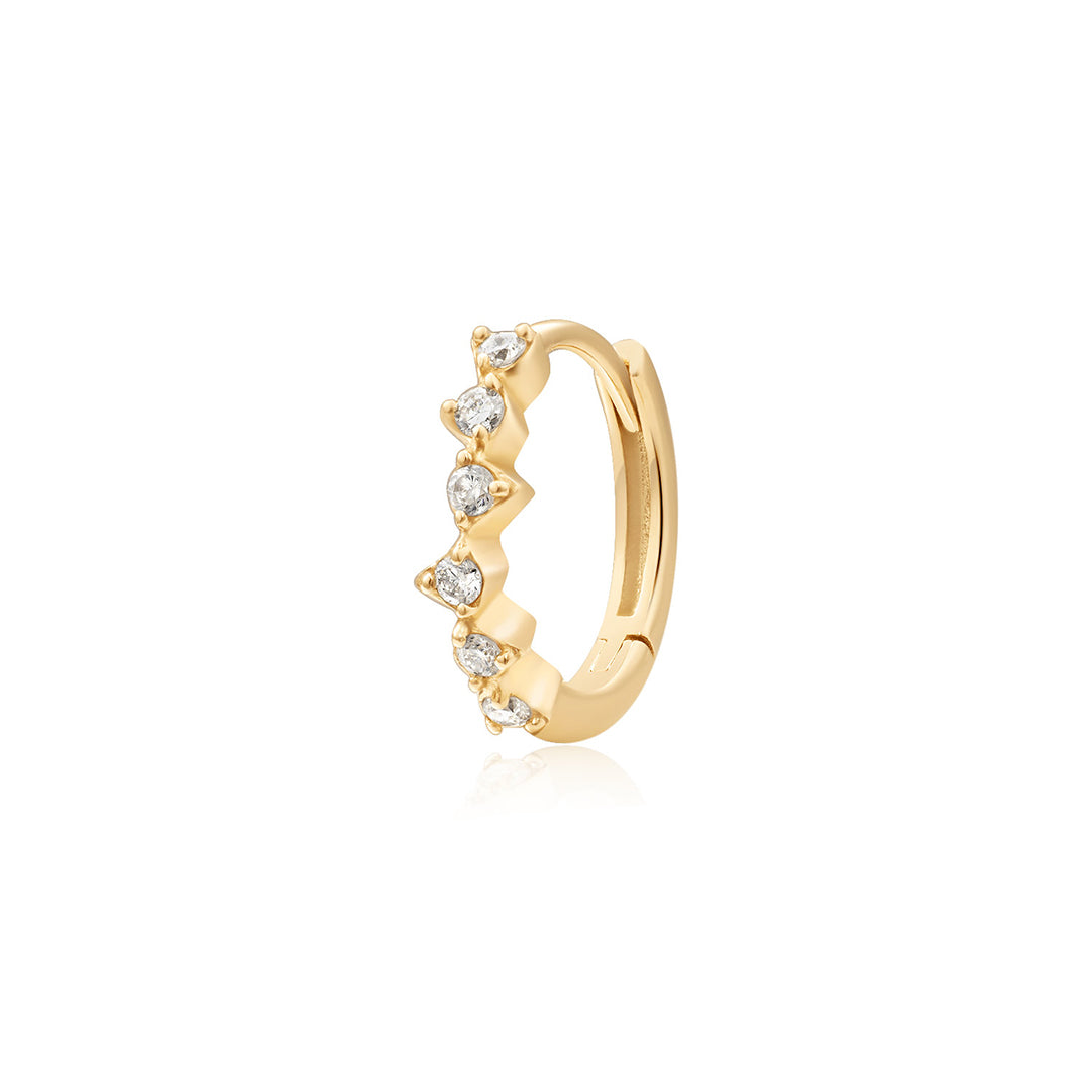 SAMARA | Lab Grown Diamond Huggie Hoop