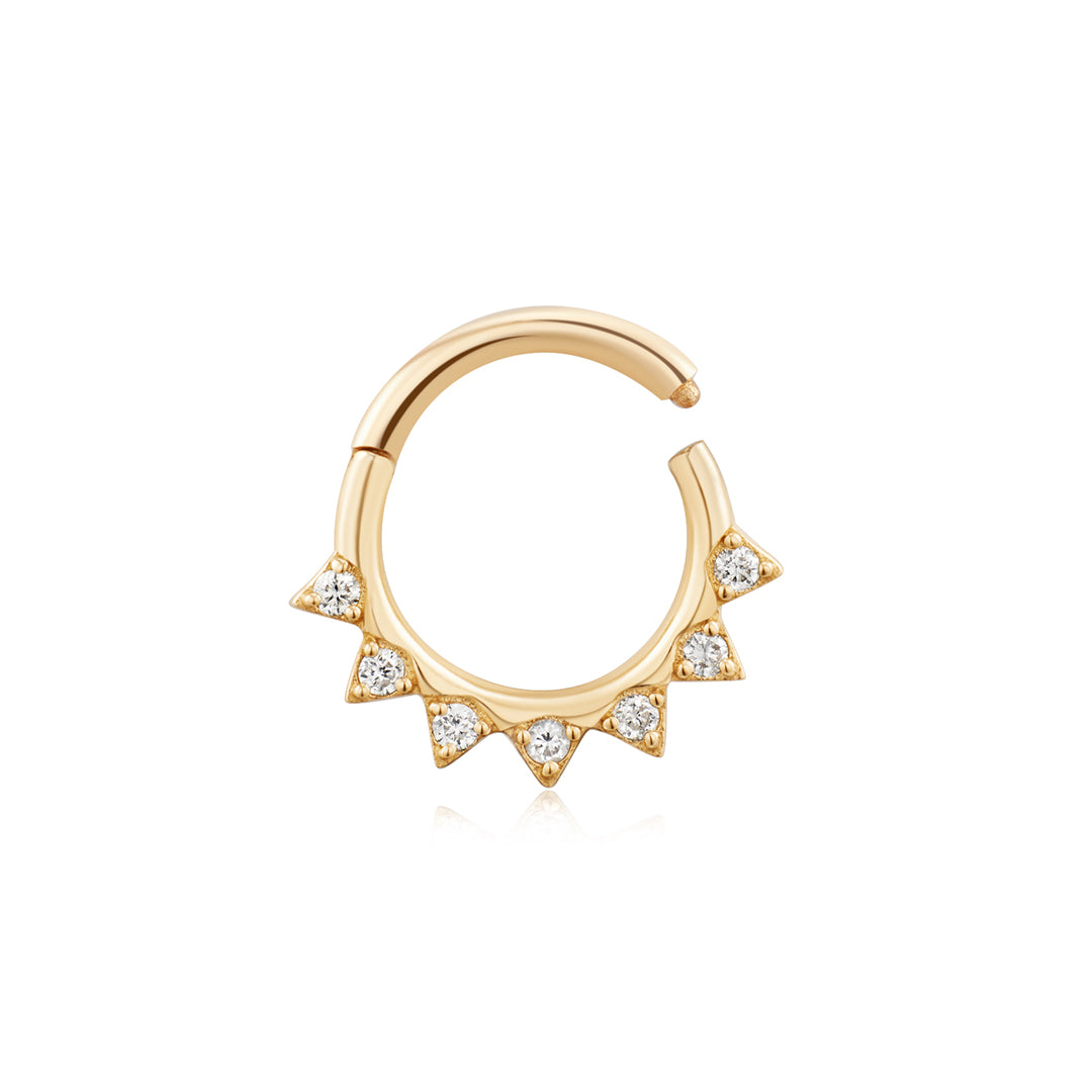 SLOANE | Lab Grown Diamond Clicker Hoop