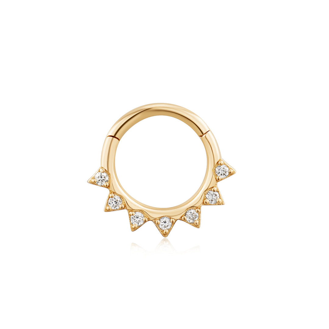 SLOANE | Lab Grown Diamond Clicker Hoop