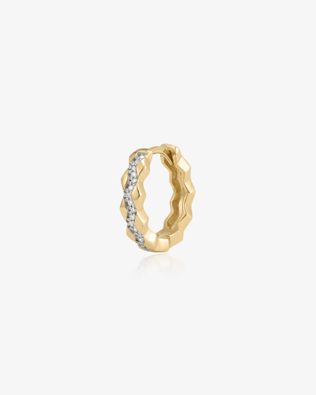 BLAINE | Lab Grown Diamond Huggie Hoop
