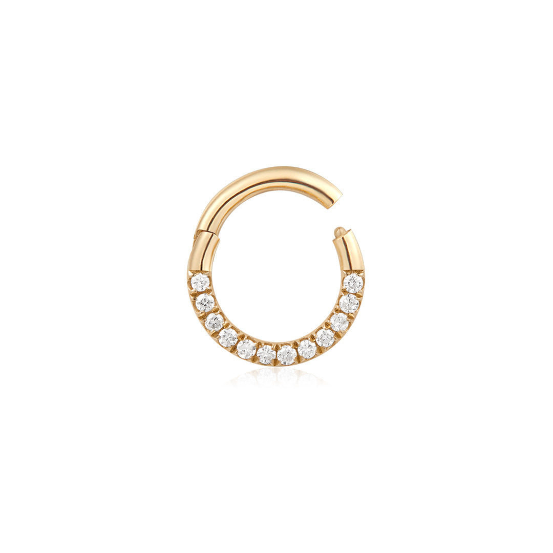 Lab Grown Diamond Clicker Earring