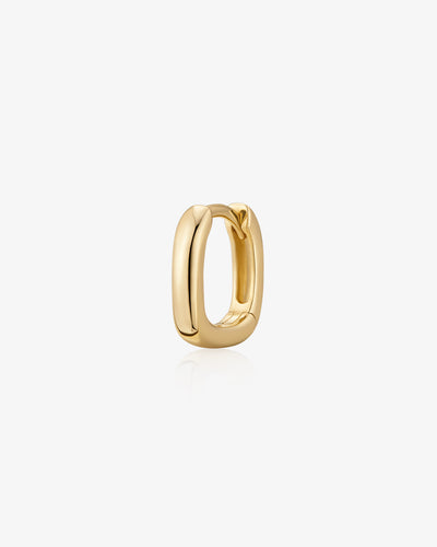 DOMINIQUE | Squared Paperclip Huggie