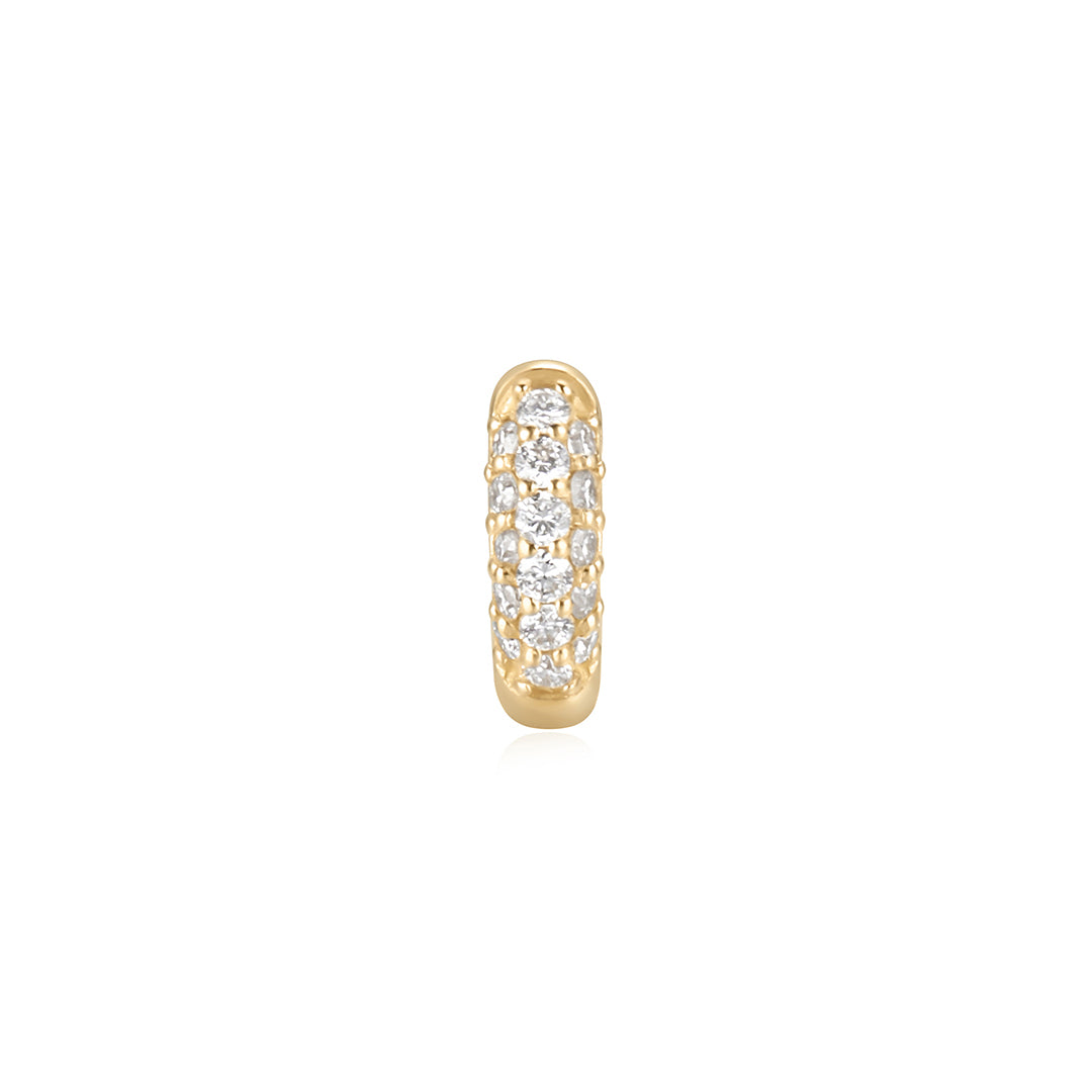 IVANKA | Double Row Lab Grown Diamond Huggie