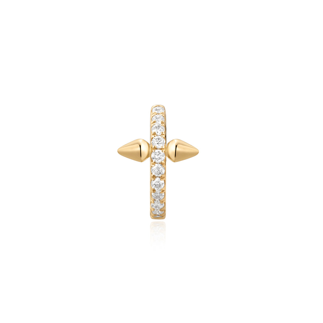 PADMA | Lab Grown Diamond Dagger Huggie