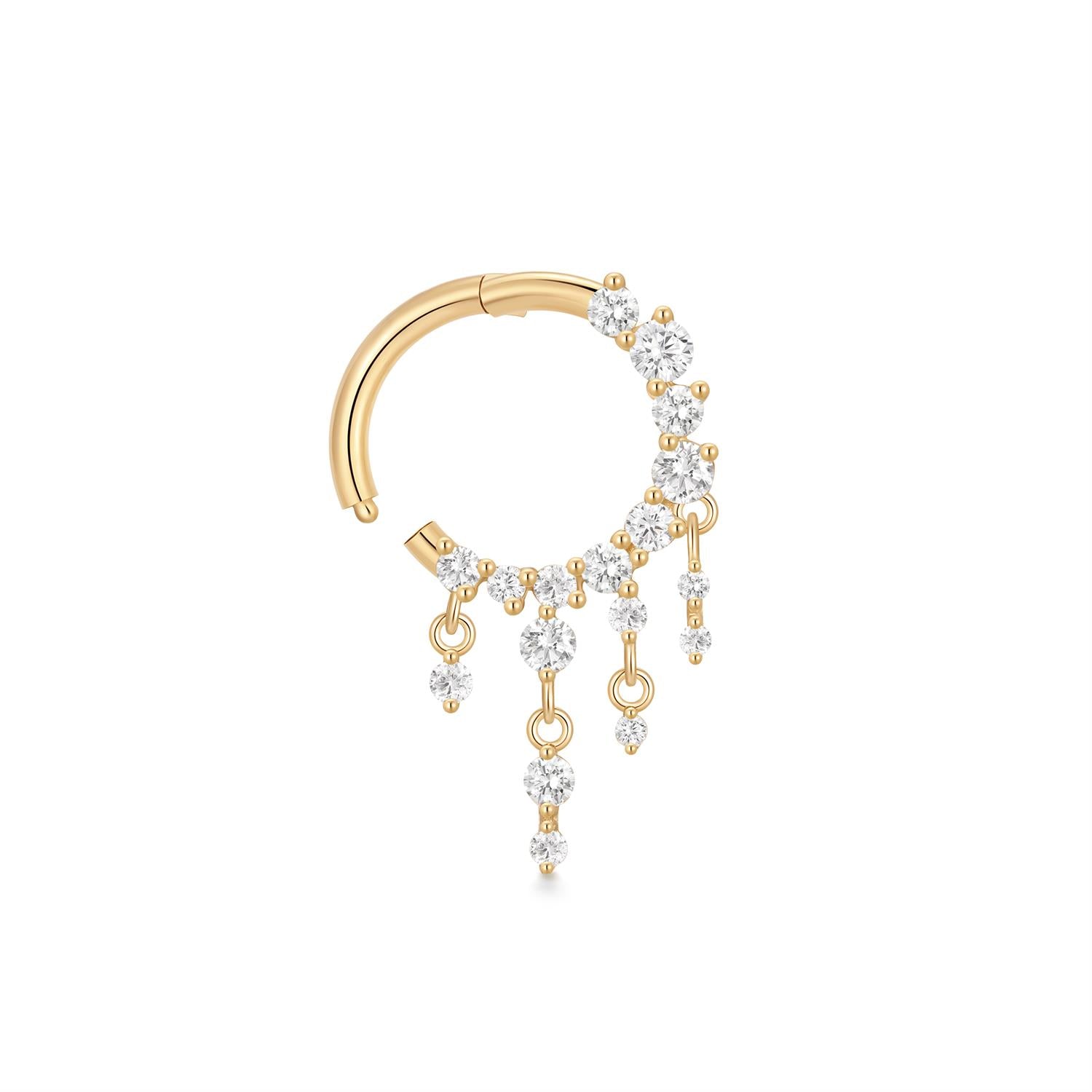 KOLBIE | Dangling Lab Grown Diamond Clicker