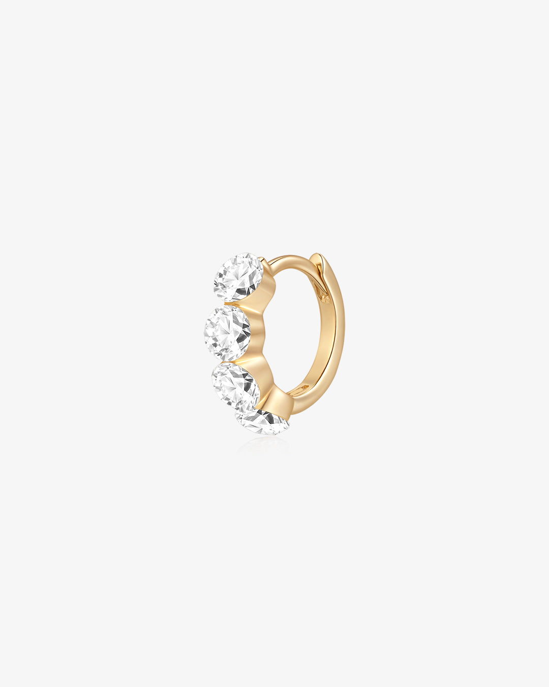 Lab Grown Diamond Huggie Hoop