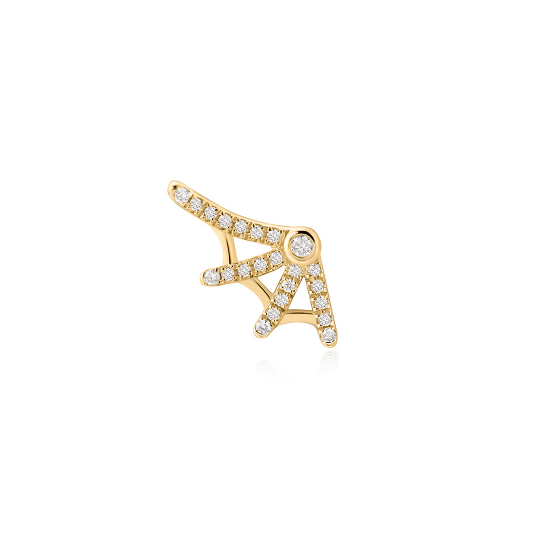 CHARITY | Lab Grown Diamond Web Threaded Flatback
