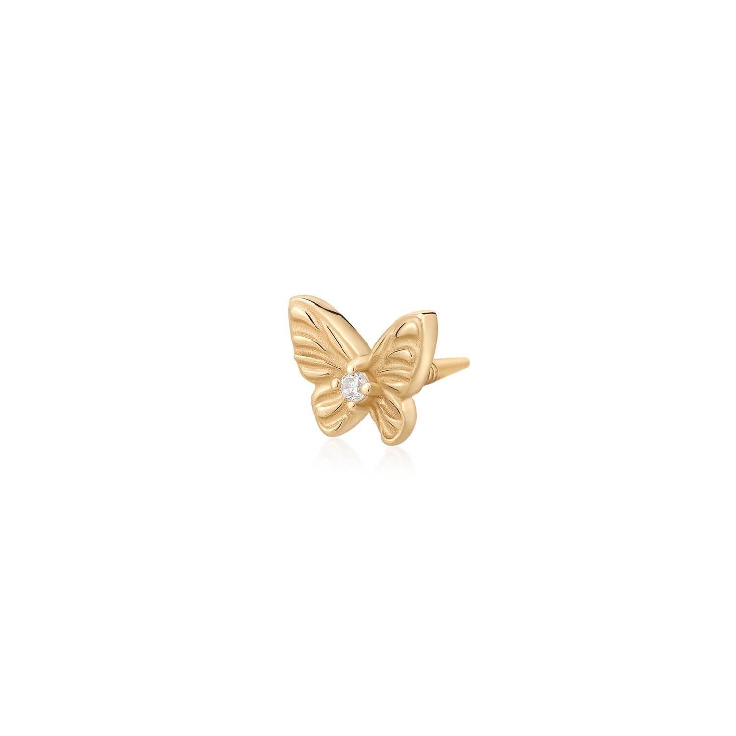MARIPOSA | Lab Grown Diamond Accent Butterfly Threaded with Flatback