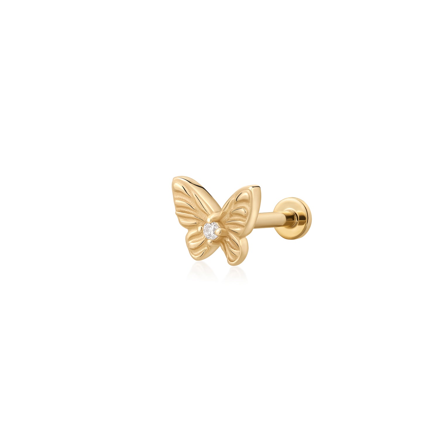 MARIPOSA | Lab Grown Diamond Accent Butterfly Threaded with Flatback