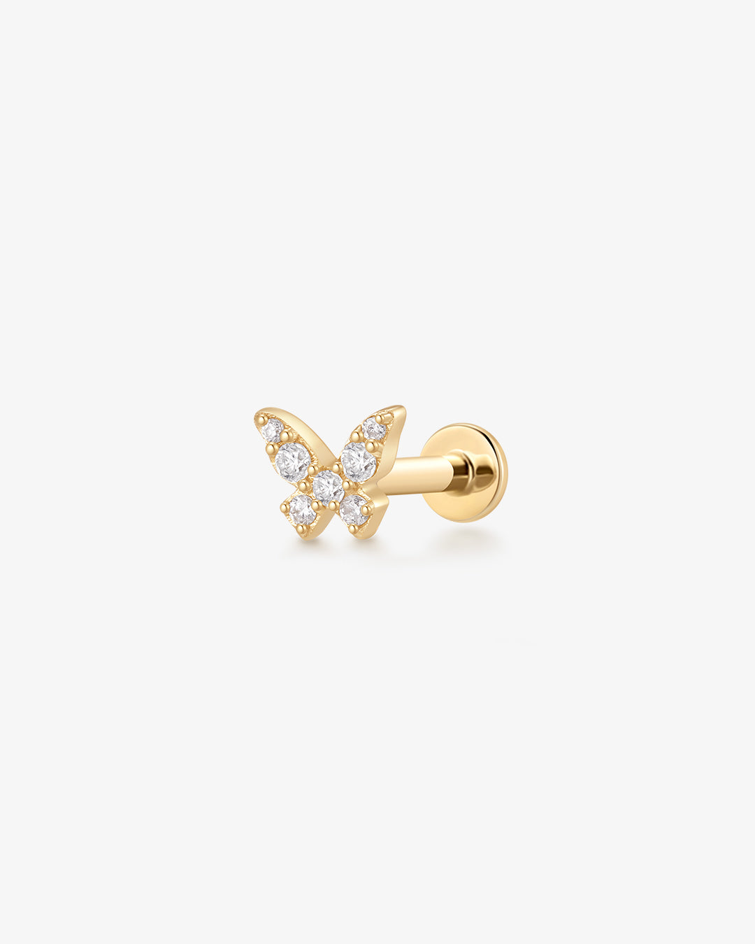 BELLATRIX | Lab Grown Diamond Butterfly Threaded Flatback