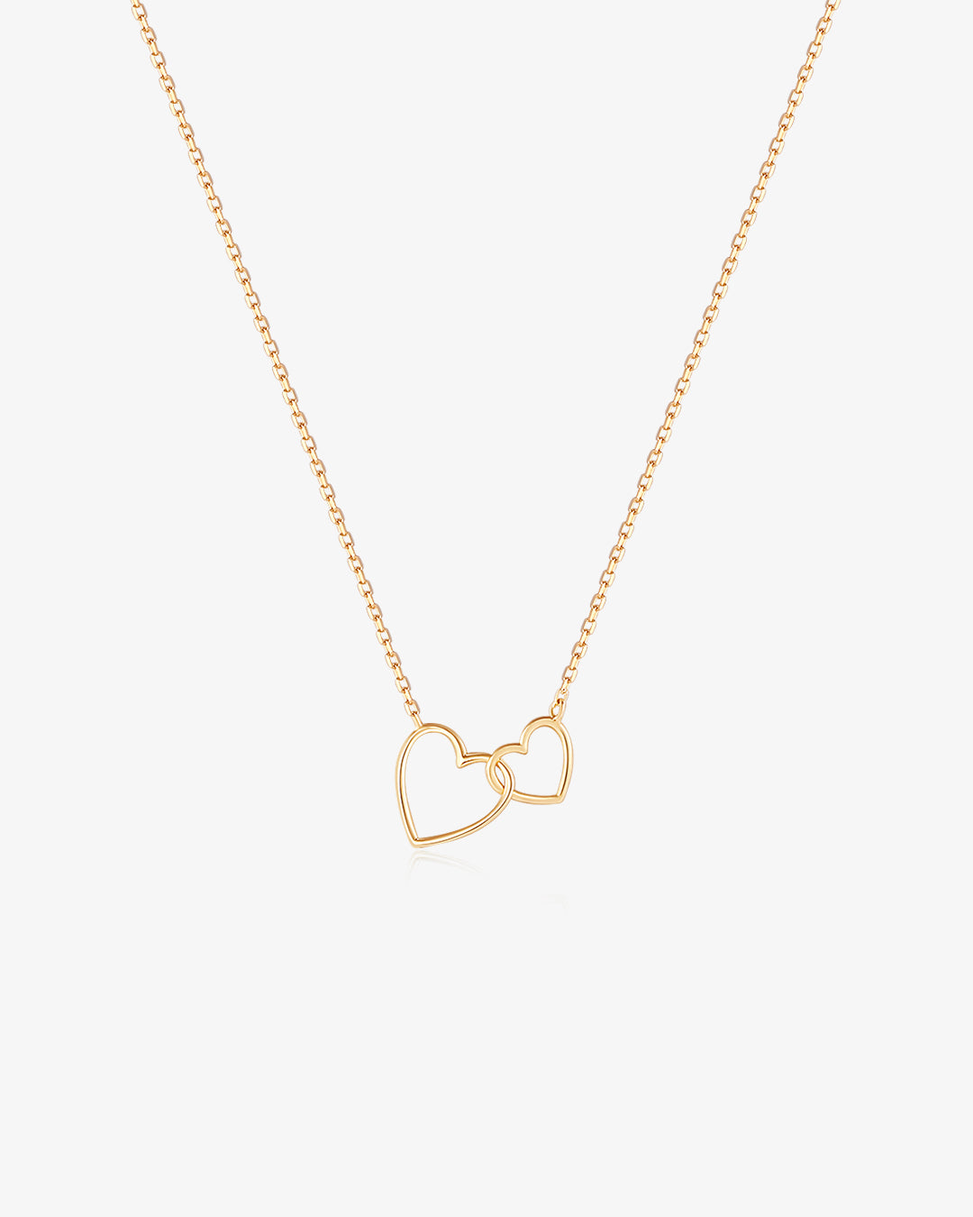 JUlLIETTE | Interlocked Hearts Necklace