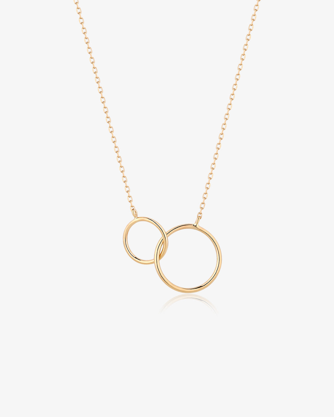 HELEN | Interlinked Circles Necklace