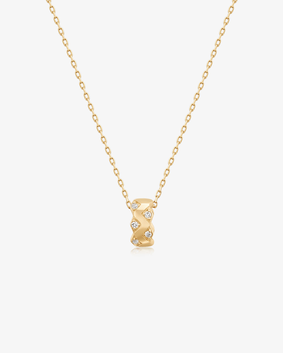 HAZEL | Lab Grown Diamond Ring Necklace