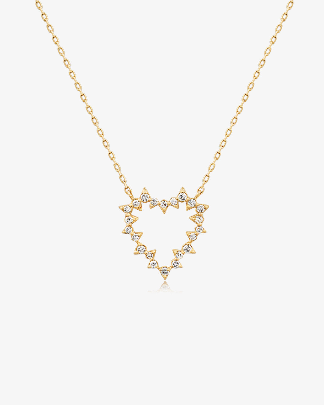 SAYLOR | Lab Grown Diamond Heart Necklace