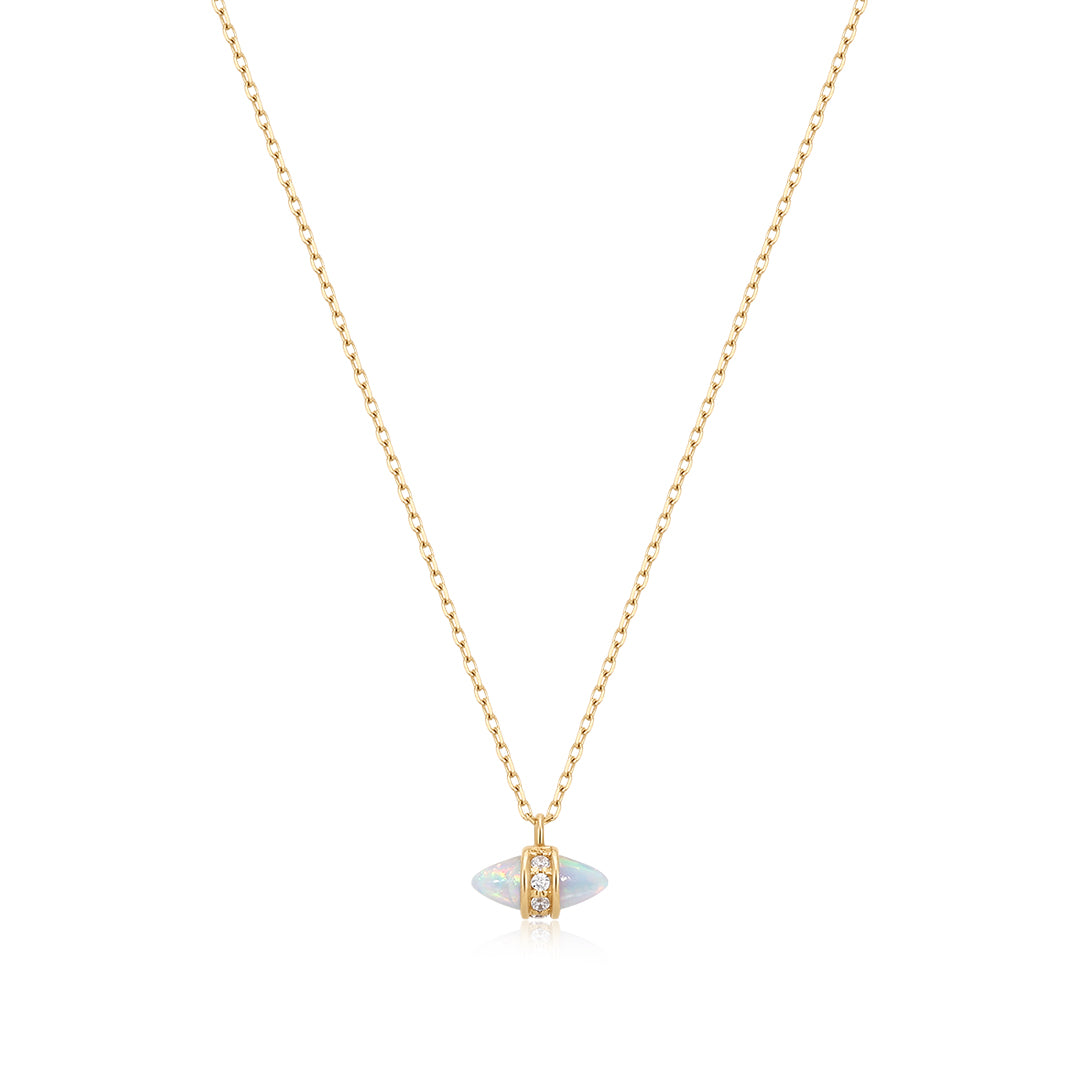 TAMMY | Double Opal Necklace