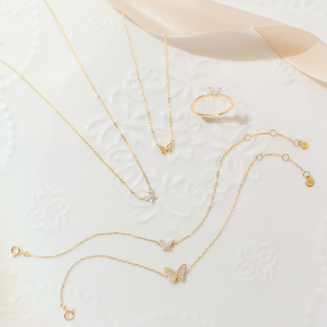 LILURA | Lab Grown Diamond Butterfly Bracelet