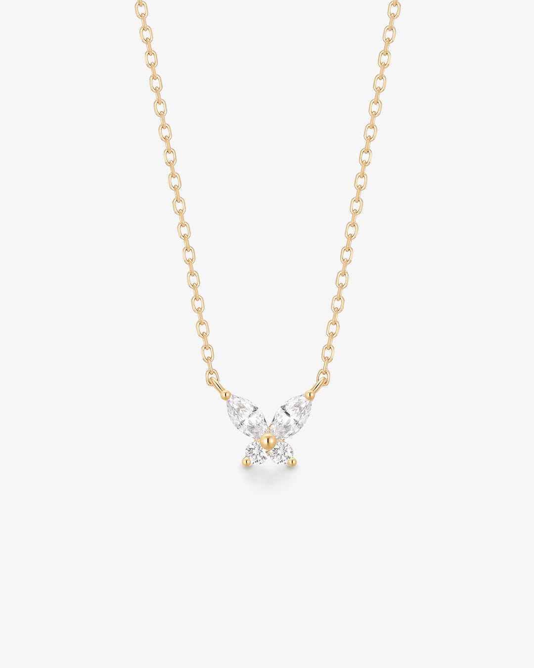 ISABEAU | Marquise Lab Grown Diamond Butterfly Necklace