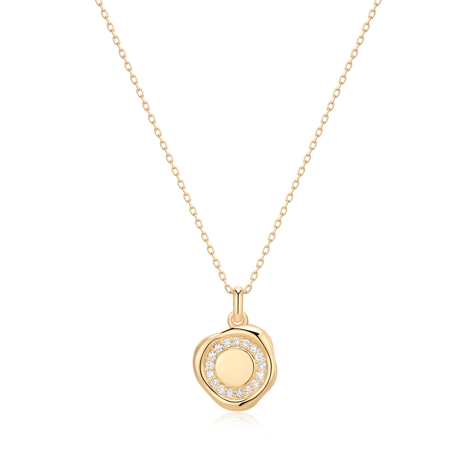 TIRZA | Double Sided Lab Grown Diamond Necklace