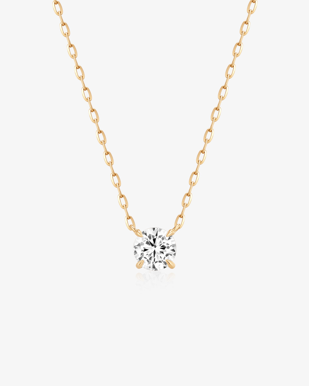 Solitaire Lab Grown Diamond Necklace