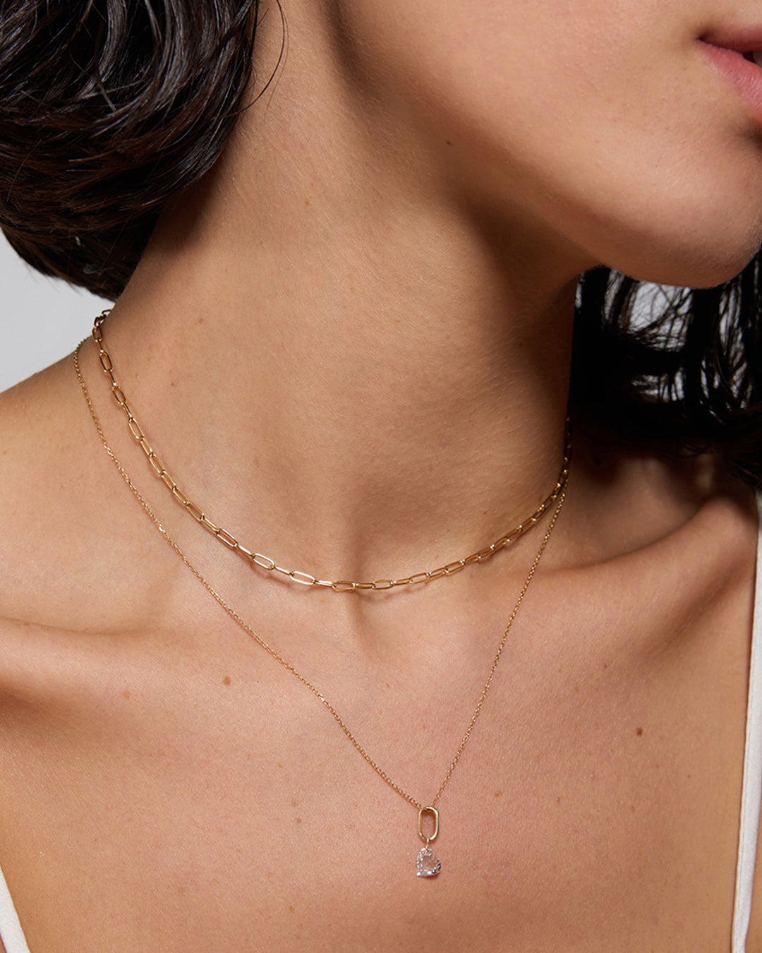 Heart Lab-Grown Diamond Charm