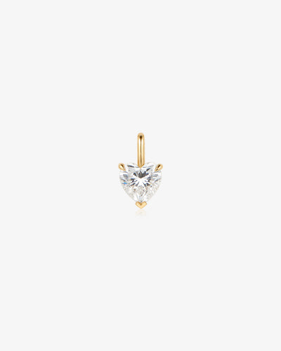 Heart Lab-Grown Diamond Charm (1 ct. tw.)