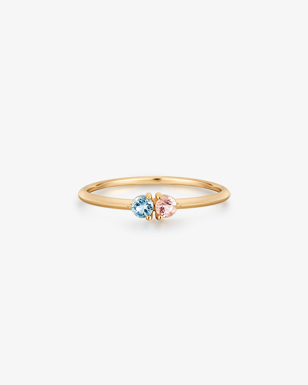 PIXIE | Aquamarine and Morganite Ring