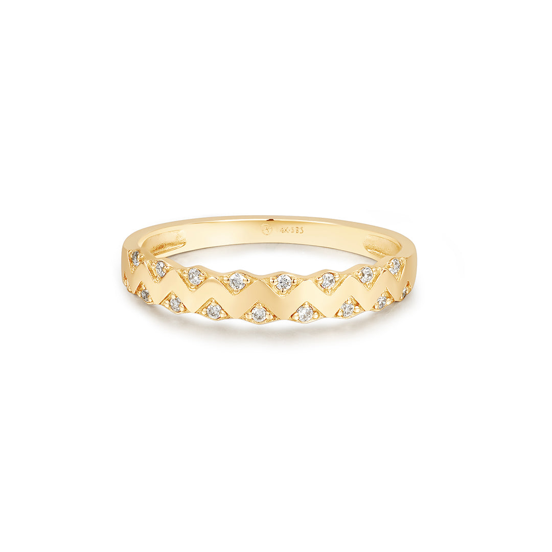 HAZEL | Lab Grown Diamond Band Ring