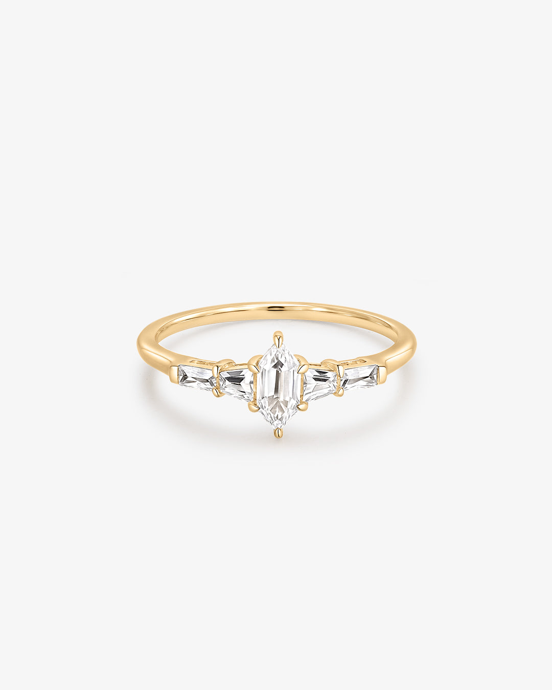 Baguette Lab Grown Diamond Ring