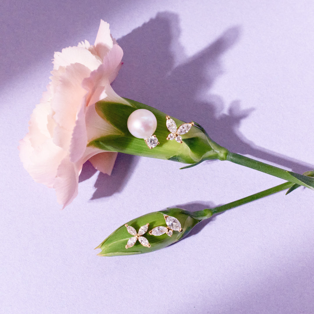 CALLISTA | Marquise Pointed Star Threadless Flatback Earring