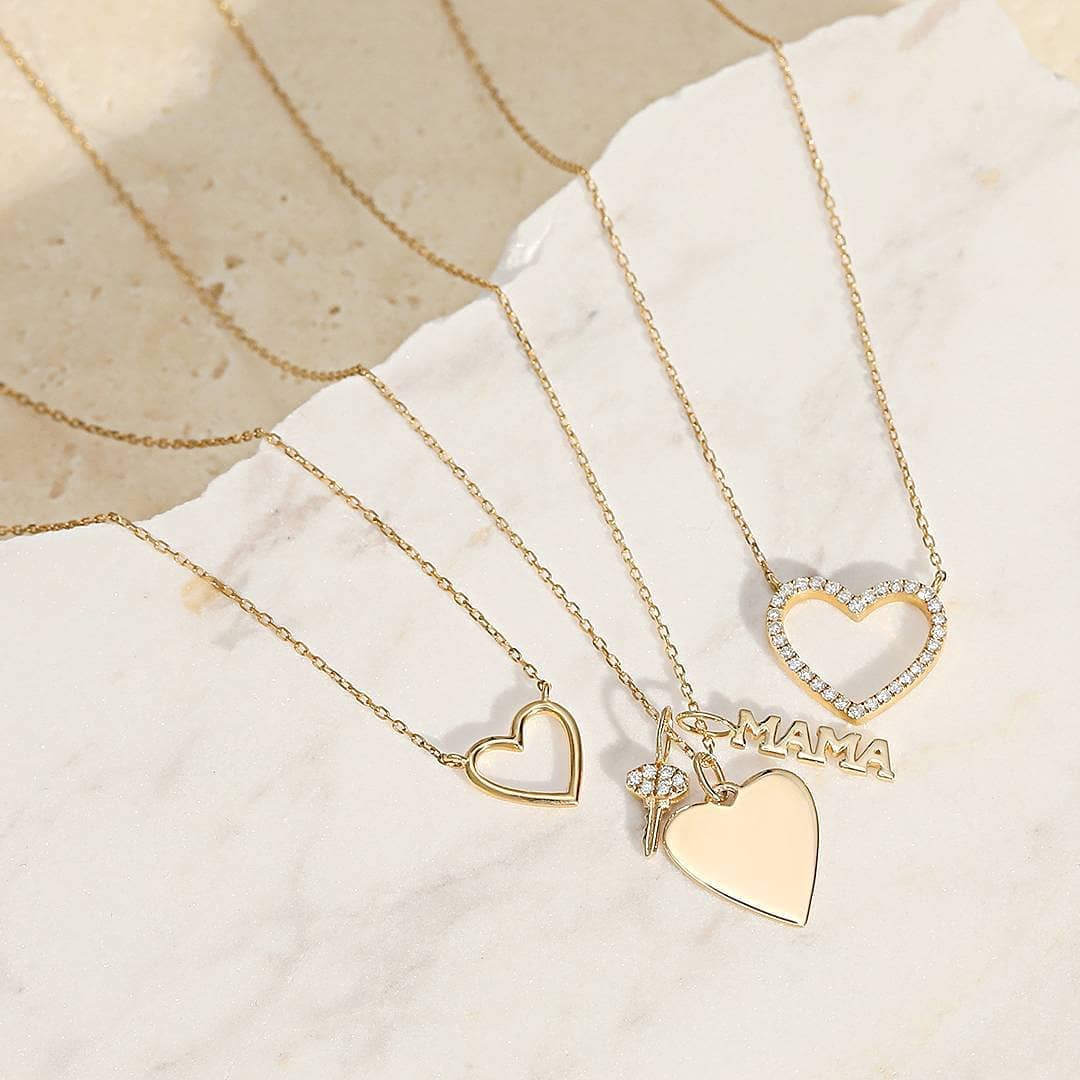 JANE | Open Heart Necklace